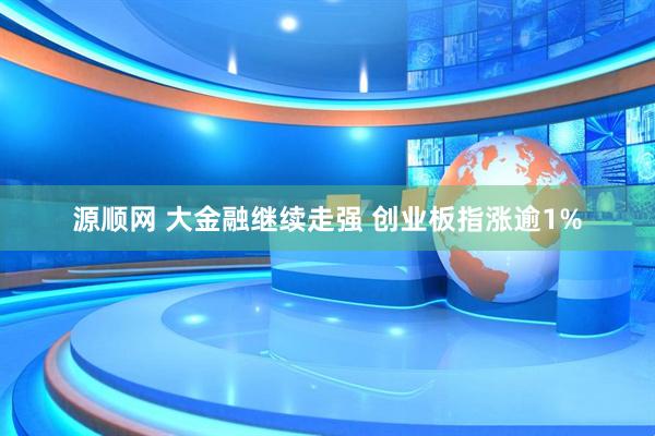 源顺网 大金融继续走强 创业板指涨逾1%
